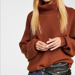 Free people softly structured tunic